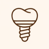 Dental implant icon